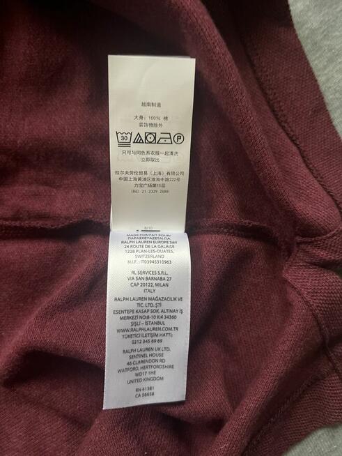Polo Ralph Lauren koszulka polo rozmiar M