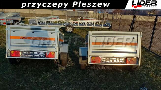 TM-253 przyczepa 147x106x30cm, lekka 1 oś, Eco 1510 750kg