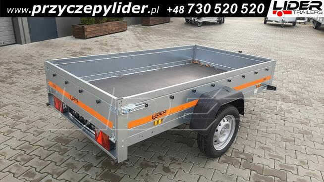 TM-153 przyczepa 230x125x30cm Eco 2312 lekka jednoosiowa