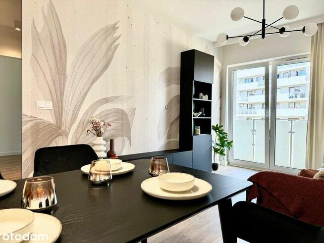 Nowe wyposażone 3-pok + balkon, ogródek i garaż