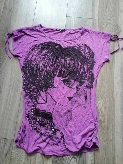 Fioletowa koszulka