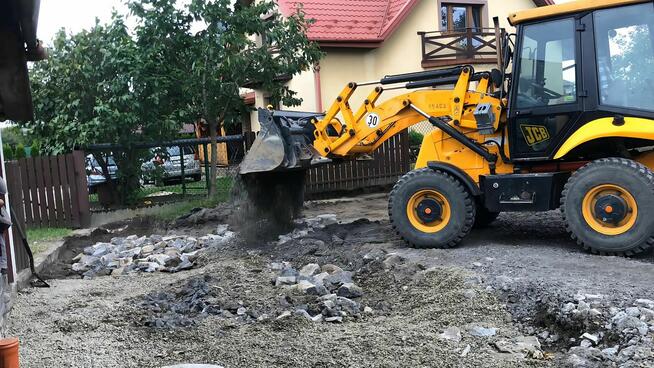 Usługi Koparką Koparko ładowarką