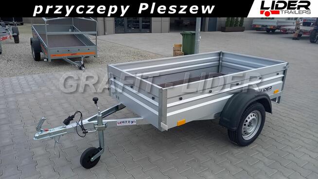 BR-100 przyczepa 205x121x39cm, BO7202 II WB, lekka 750kg