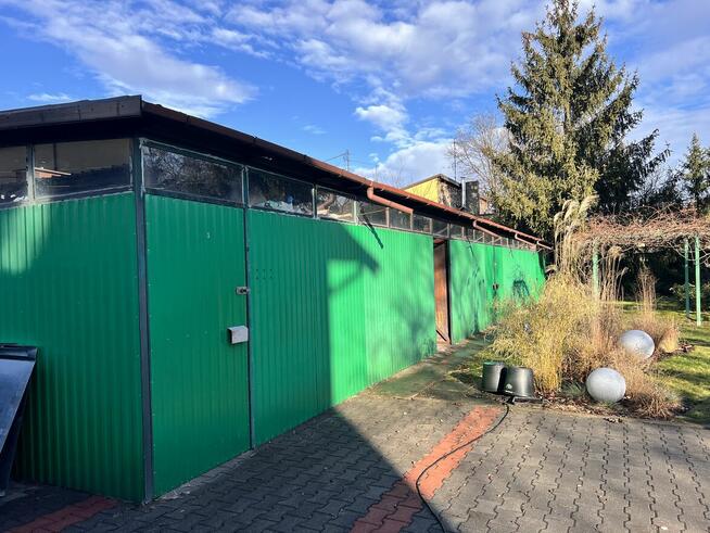 Garaż hala magazyn 20x6m 120m2 ogrodzenie