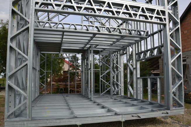 Domy, domki,budynki gospodarcze, garaże w szkielecie stalowym