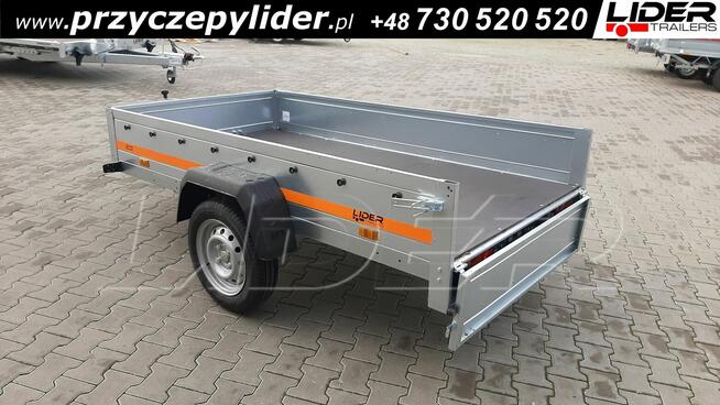 TM-153 przyczepa 230x125x30cm Eco 2312 lekka jednoosiowa