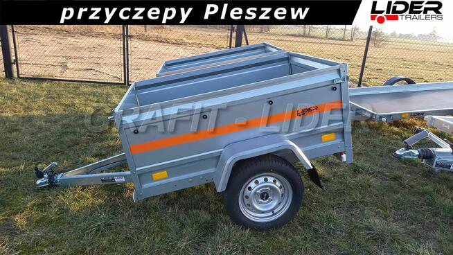 TM-253 przyczepa 147x106x30cm, lekka 1 oś, Eco 1510 750kg