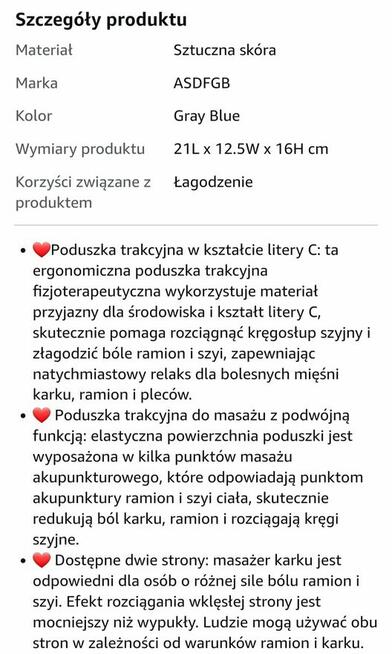 Urządzenie do masażu karku