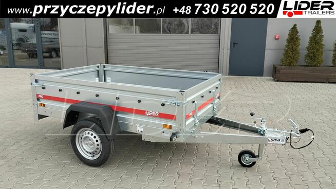 TM-184 przyczepa 205x125x40cm przyczepka lekka PRO 2012