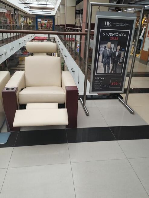 Skórzany Fotel do kina domowego