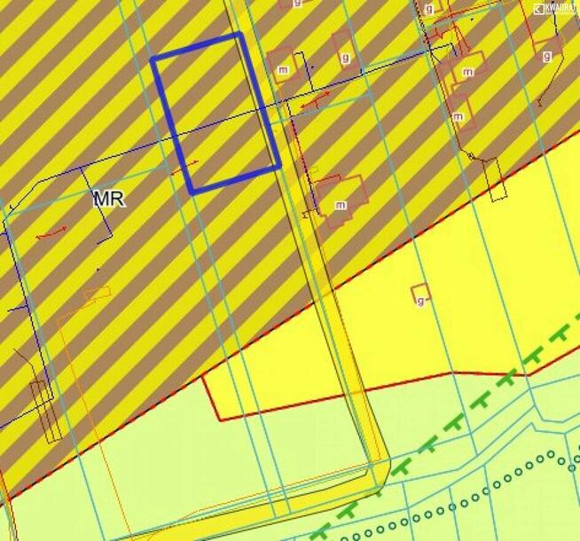 Działka budowlana Krasienin-Kolonia gm. Niemce