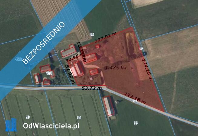 Sprzedam siedlisko 1,5 ha na Mazurach