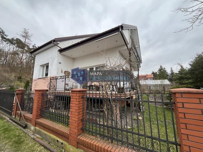 Dom przy lesie na Zawiślu