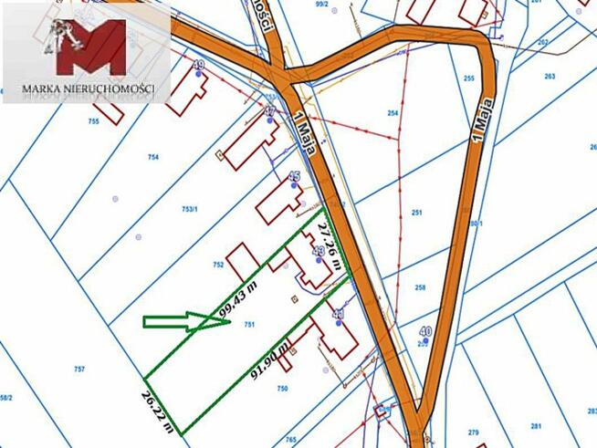 Dom Łąki Kozielskie gm. Leśnica Łąki Kozielskie, 1 Maja