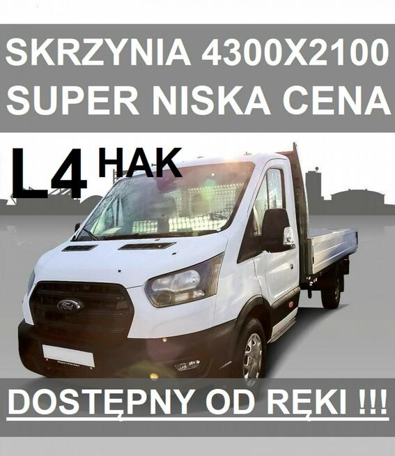 Ford Transit Skrzynia 4300 X 2100  130KM Kamera Super Niska Cena od ręki 1574zł