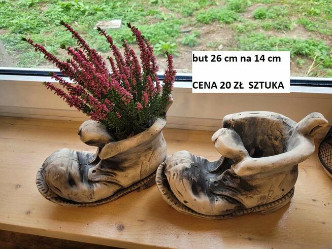 donica głowa ozodoba ogrodowa doniczki ozdobne