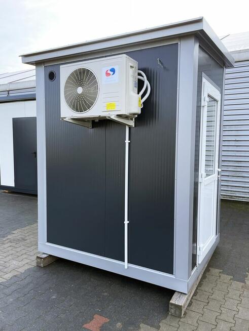 Kontener stróżówka portiernia Strefa Pawilonów Pawilon biuro