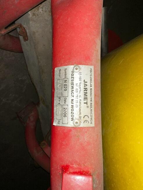 Rozsiewacz nawozu Jarmet 300kg