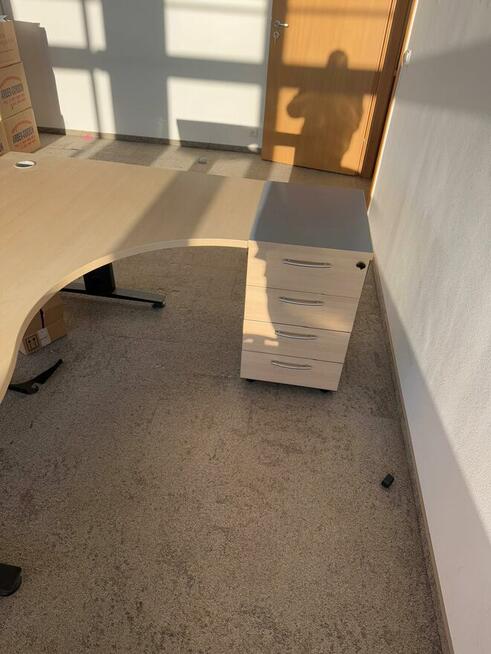 Biurko narożne 160x120 BUK biurka narożne stoły