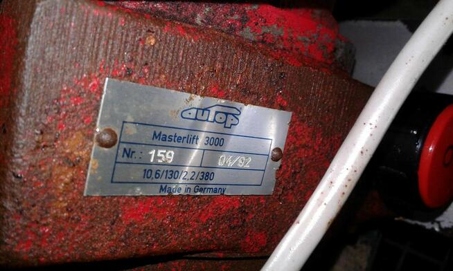 Podnośnik warsztatowy serwisowy podposadzkowy AUTOP 3t