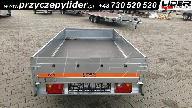 TM-153 przyczepa 230x125x30cm Eco 2312 lekka jednoosiowa