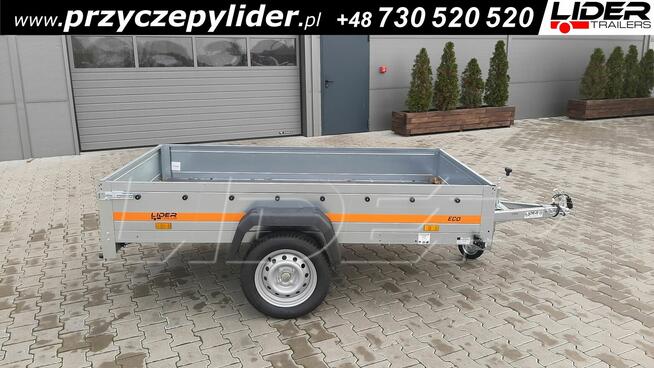 TM-153 przyczepa 230x125x30cm Eco 2312 lekka jednoosiowa
