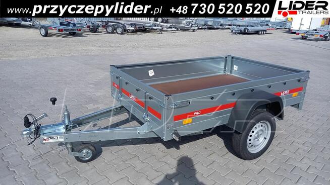 TM-184 przyczepa 205x125x40cm przyczepka lekka PRO 2012