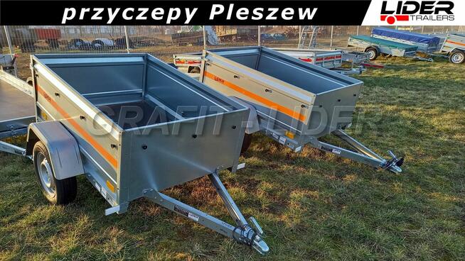 TM-253 przyczepa 147x106x30cm, lekka 1 oś, Eco 1510 750kg