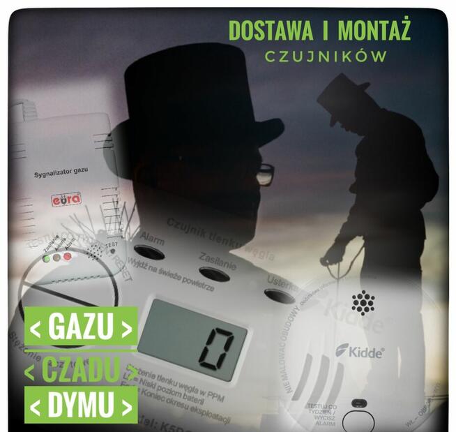 Czujnik czadu - Czujnik gazu - Czujnik tlenku węgla