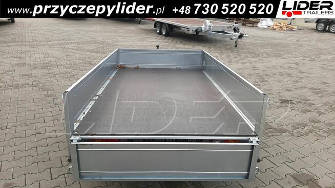 TM-153 przyczepa 230x125x30cm Eco 2312 lekka jednoosiowa