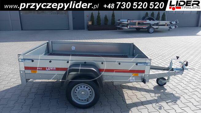TM-184 przyczepa 205x125x40cm przyczepka lekka PRO 2012