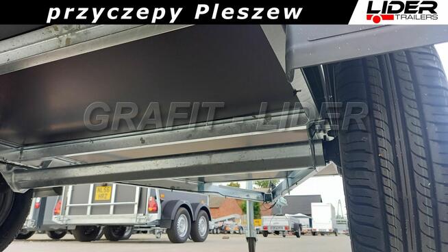 BR-100 przyczepa 205x121x39cm, BO7202 II WB, lekka 750kg