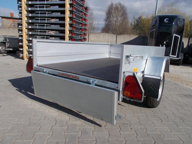 RD-011 przyczepa 215x125x35cm, 1 x oś 750kg + RESORY, A750/C