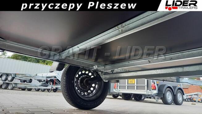 BR-100 przyczepa 205x121x39cm, BO7202 II WB, lekka 750kg
