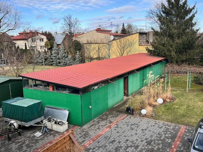 Garaż hala magazyn 20x6m 120m2 ogrodzenie