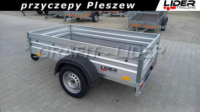 BR-100 przyczepa 205x121x39cm, BO7202 II WB, lekka 750kg