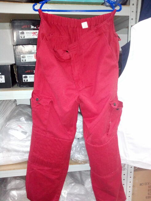 Spodnie + bluza (używana odzież robocza)