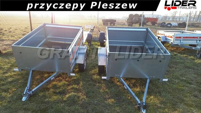 TM-253 przyczepa 147x106x30cm, lekka 1 oś, Eco 1510 750kg