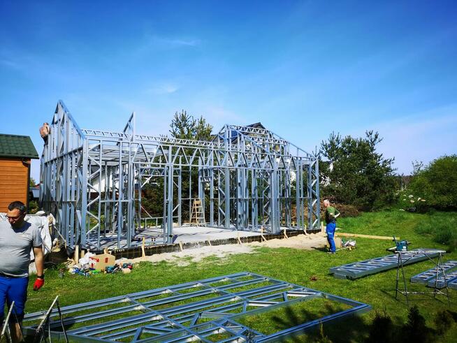 Domy, domki,budynki gospodarcze, garaże w szkielecie stalowym