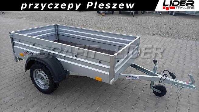 BR-100 przyczepa 205x121x39cm, BO7202 II WB, lekka 750kg