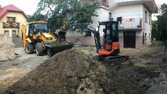 Usługi Koparką Koparko ładowarką