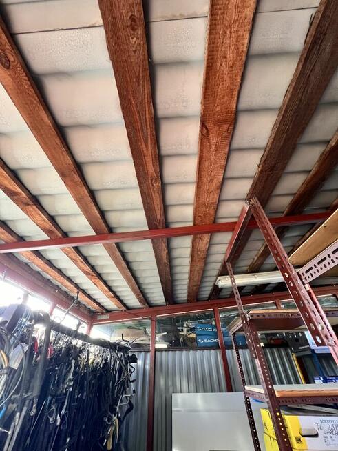 Garaż hala magazyn 20x6m 120m2 ogrodzenie