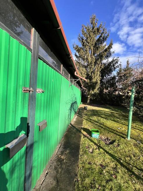 Garaż hala magazyn 20x6m 120m2 ogrodzenie