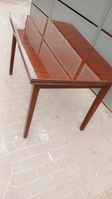 stol + 6 krzesel uzywane (prl 1972 r Swarzedz )