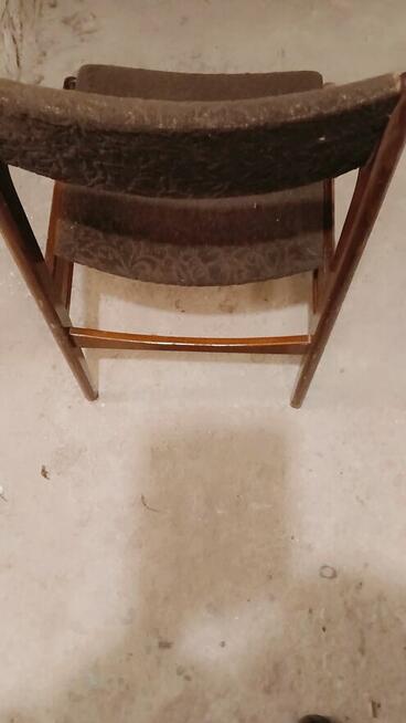 stol + 6 krzesel uzywane (prl 1972 r Swarzedz )