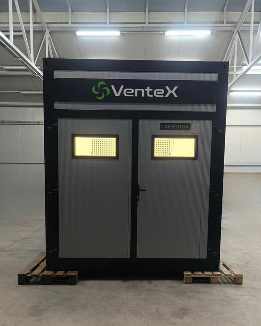 Mobilna Kabina Lakiernicza KONTI Kontener Lakierniczy