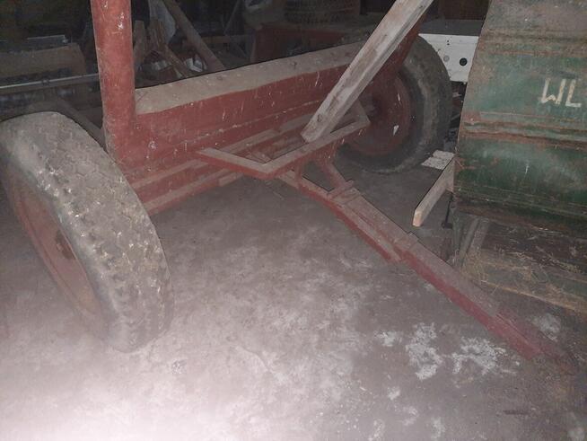 Wóz do przewozu drzewa np. z lasu. Tylko przód oś od Jelcza