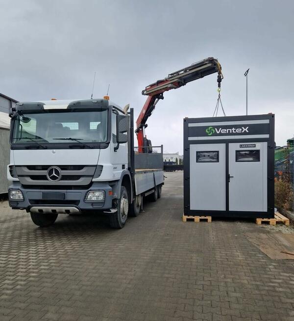 Mobilna Kabina Lakiernicza KONTI Kontener Lakierniczy