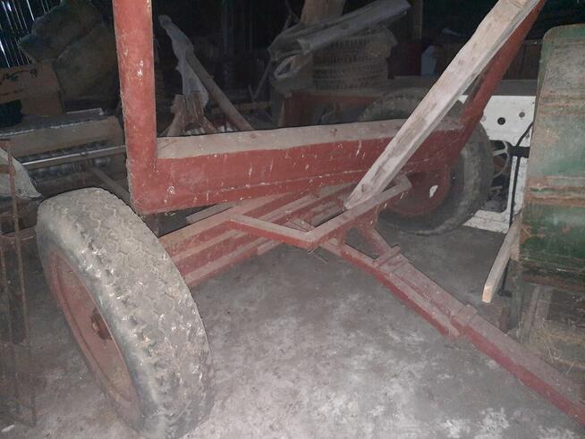 Wóz do przewozu drzewa np. z lasu. Tylko przód oś od Jelcza