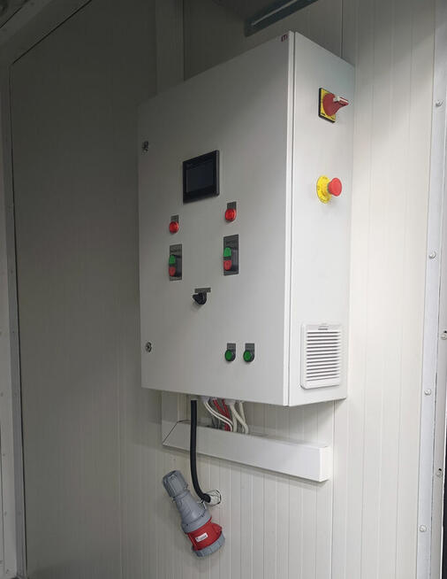 Mobilna Kabina Lakiernicza KONTI Kontener Lakierniczy